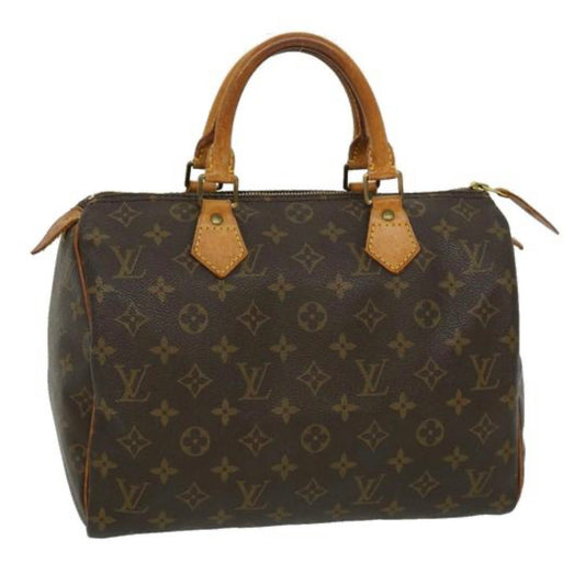 Louis Vuitton Speedy 30 Canvas Monogram Satchel Doctors Bag