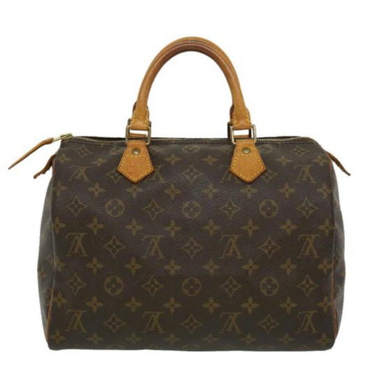 Louis Vuitton Speedy 30 Canvas Monogram Satchel Doctors Bag